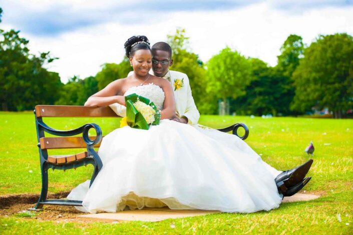 Professional wedding photographers in London capturing elegant and emotional wedding moments