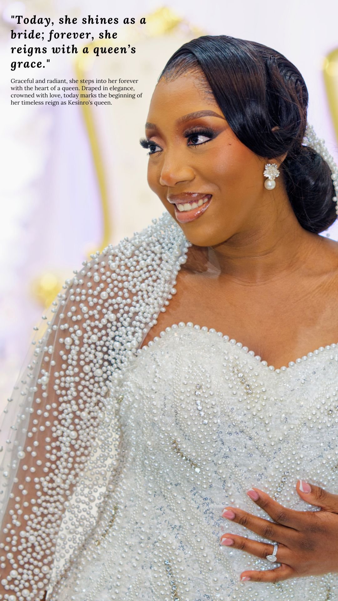 Real wedding moment 3