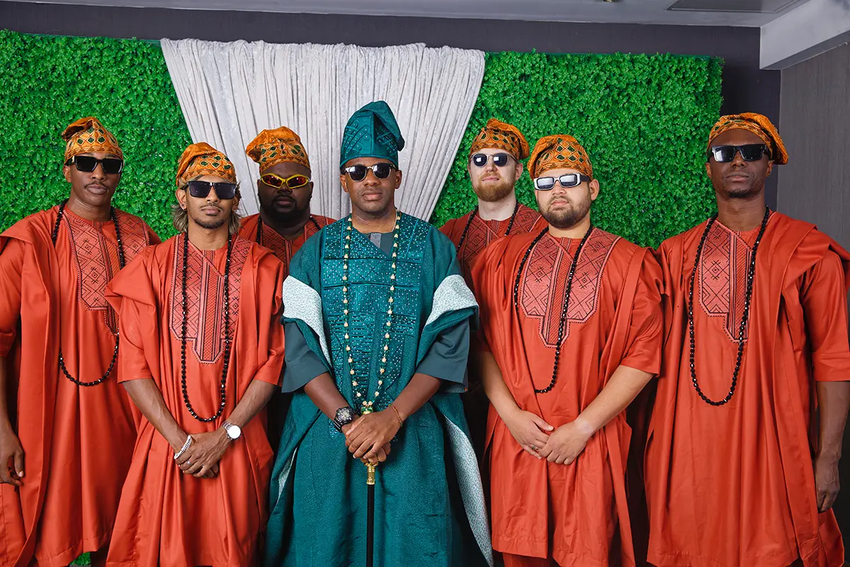 Ghanaian groom preparation in London photographed by Dare Photography